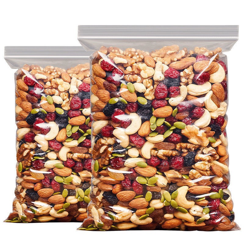 Granola 7 Loại Siêu Hạt Mix gói 500g - Ăn Kiêng - Không Đường - Không Phẩm Màu Nhân Tạo