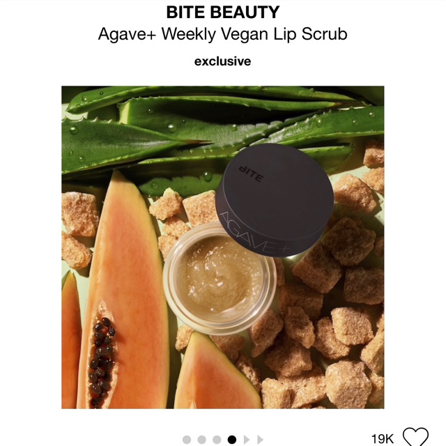 [BILL US] Tẩy da chết môi Bite Beauty 20gram