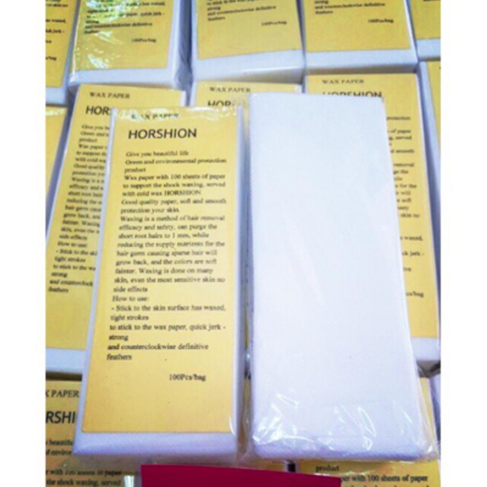 [CHÍNH HÃNG 100%] Giấy Wax lông Horshion, sử dụng với sáp wax | BigBuy360 - bigbuy360.vn