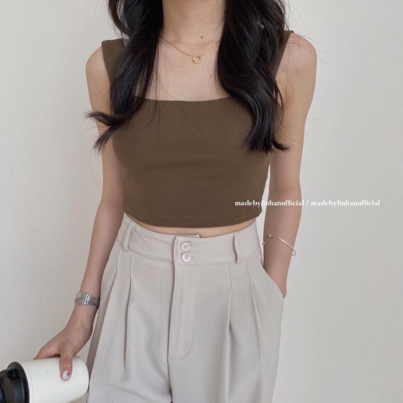 Áo 2 dây bản to kèm mút | BigBuy360 - bigbuy360.vn