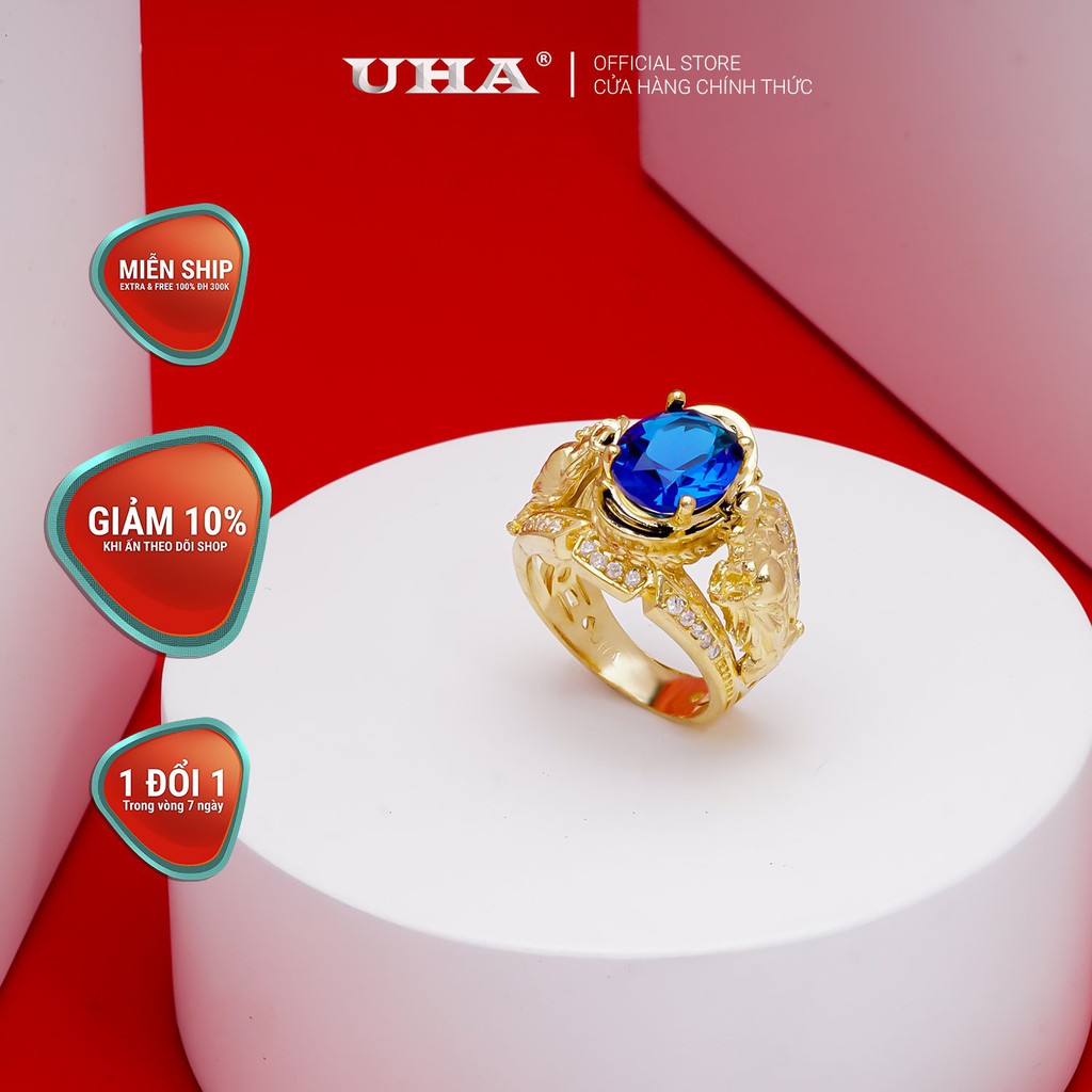 Nhẫn Nam Phong Thủy Thần Tài - May Mắn mạ 18k cao cấp (giá tốt nhất)