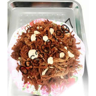 1KG HEO KHÔ CHÁY TỎI [2 túi zíp 500gr]