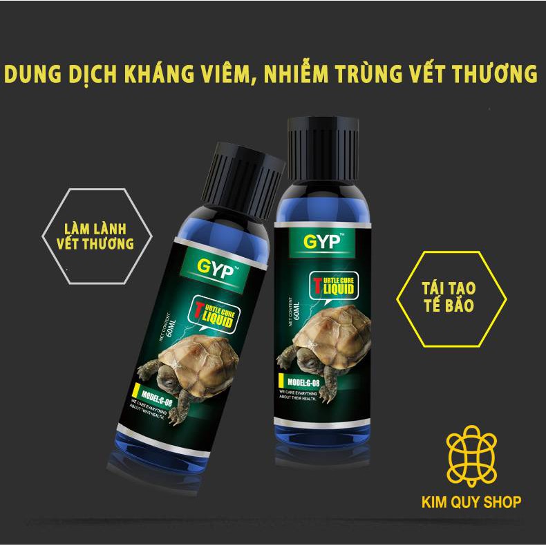 DUNG DỊCH KHÁNG VIÊM, CHỮA LÀNH VẾT THƯƠNG, TÁI TẠO TẾ BÀO CHO RÙA