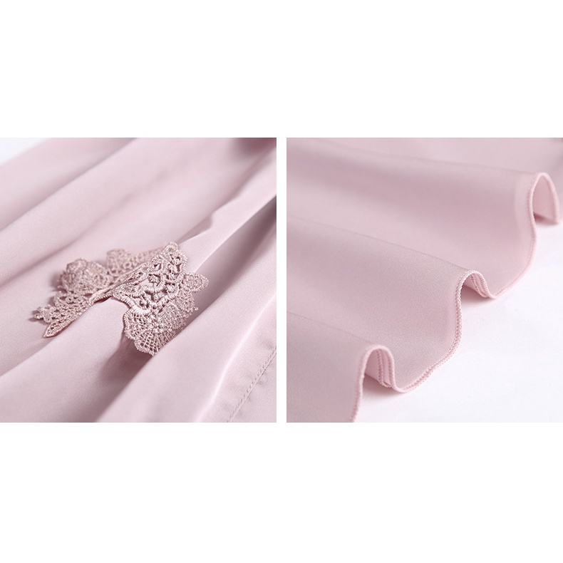 Bộ đồ ngủ phối ren plus size cho nữ