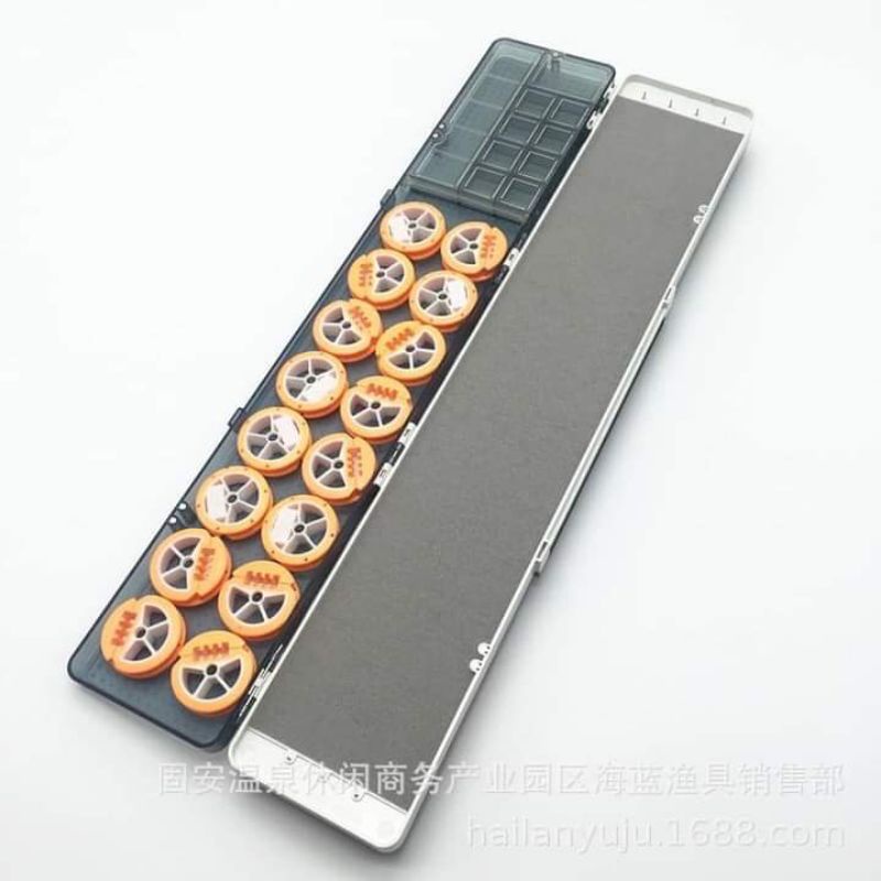 Hộp Đựng Phao Silicon Dành Cho Câu Đài. Phao Đa Năng Chất Liệu ABS