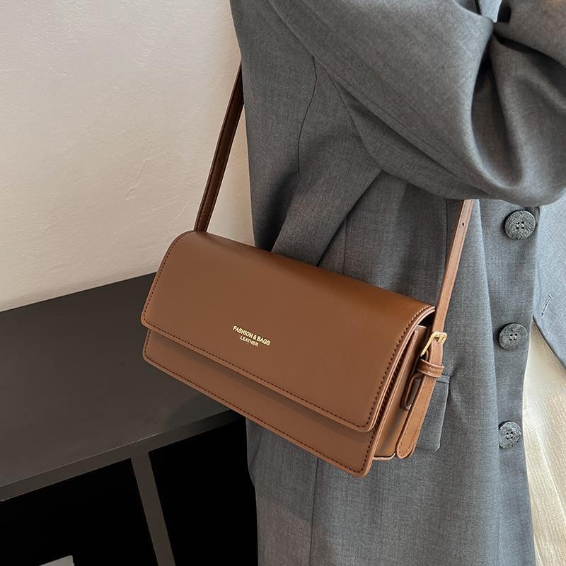 Túi đeo chéo IELGY hình vuông nhỏ nhiều màu sắc tuỳ chọn phong cách retro cho nữ