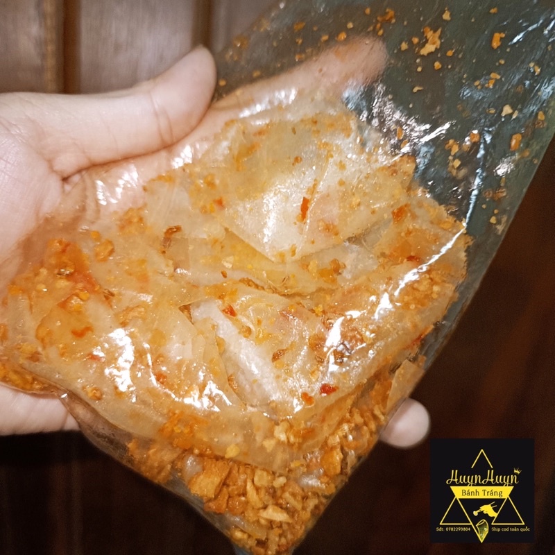 Combo 5 Bich Bánh Tráng Sa tế tỏi 😋🌺 - Bánh Tráng Sate - Bánh Tráng Muối Nhuyễn Sate Tỏi - Bánh Tráng Phơi Sương