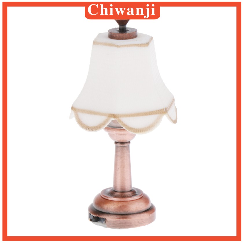 Đèn led để bàn trang trí nhà búp bê tỉ lệ 1:12