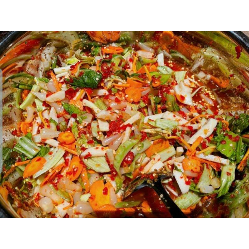 (Giao Hỏa Tốc) Kim chi củ kiệu hộp 500gr 50k | BigBuy360 - bigbuy360.vn