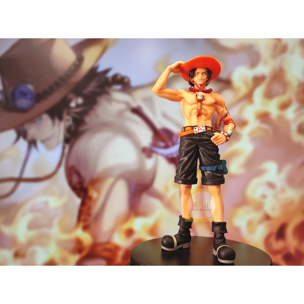 MÔ HÌNH PORTGAS D. ACE CHÍNH HÃNG BANPRESTO - ONE PIECE DXF - THE GRANDLINE SERIES - WANOKUNI vol.3 - A