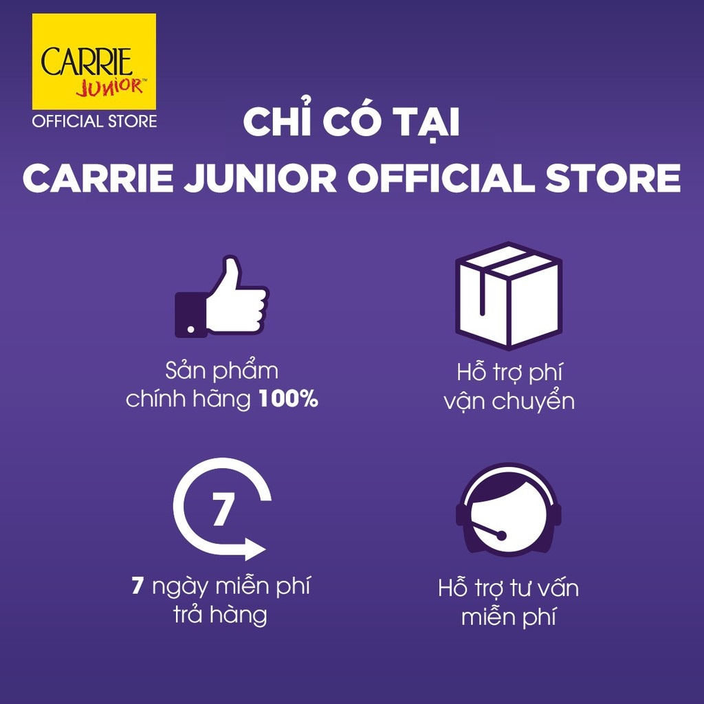 [GIFT] Sữa tắm gội Carrie Junior hương Grapeberry 30g