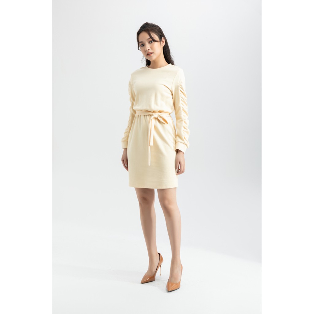 Đầm thun tay nhún thiết kế IVY moda MS 42B8332