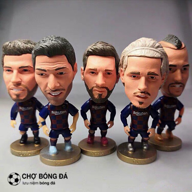 Tượng cầu thủ bóng đá Clb Barcelona cao 6,5cm dành tặng cho fan bóng đá
