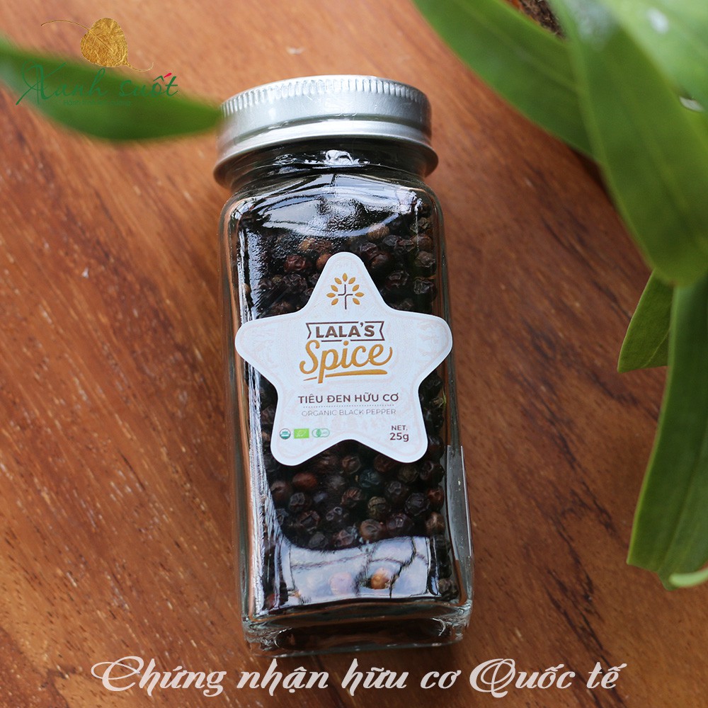 [Lala's Spice] Hạt Tiêu Đen Hữu Cơ - Organic Black Pepper
