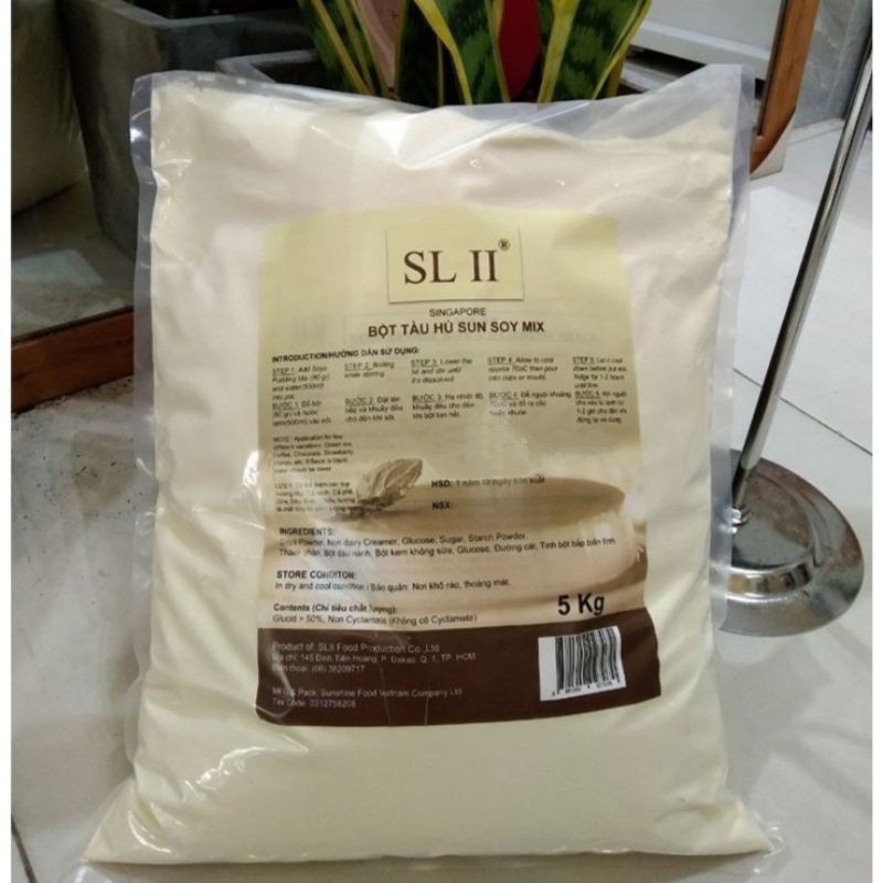 BỘT TÀU HỦ SINGAPORE 1000G - LÀM TÀU HỦ TRÂN CHÂU ĐƯỜNG ĐEN (LOẠI 1)
