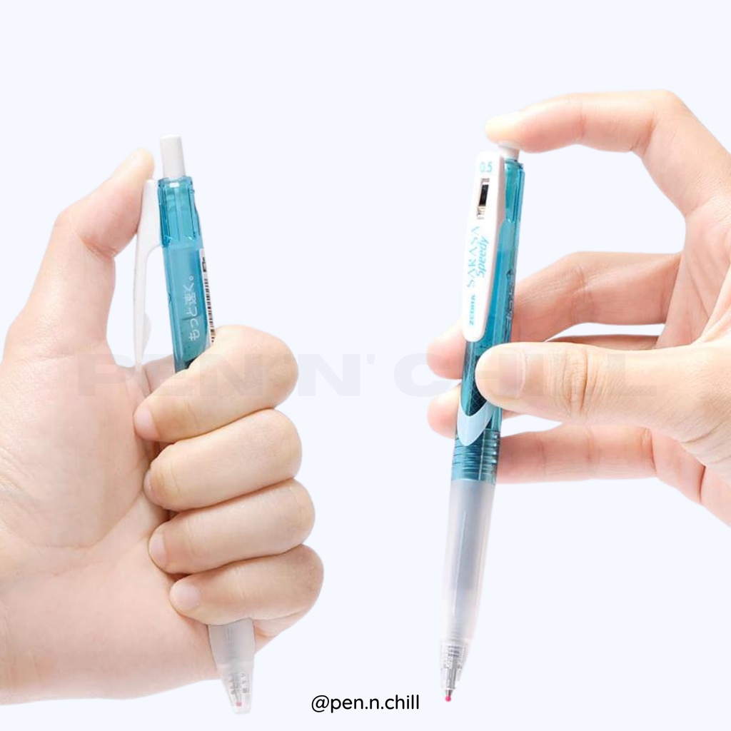 Bút Bi Gel Khô Siêu Nhanh Zebra Sarasa Speedy - Cỡ Ngòi 0.4mm/0.5mm
