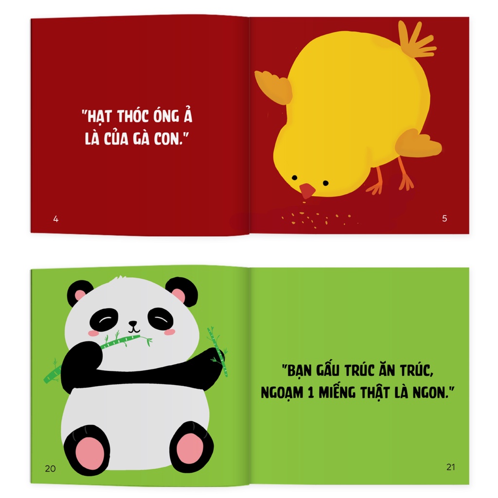 Sách Ehon - Combo 4 cuốn Bạn Là Ai Vậy - Ehon nhật bản cho bé 0 - 3 tuổi