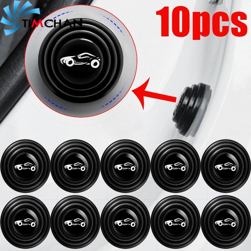 Set 10 miếng đệm silicon chống sốc cho cửa xe hơi | BigBuy360 - bigbuy360.vn