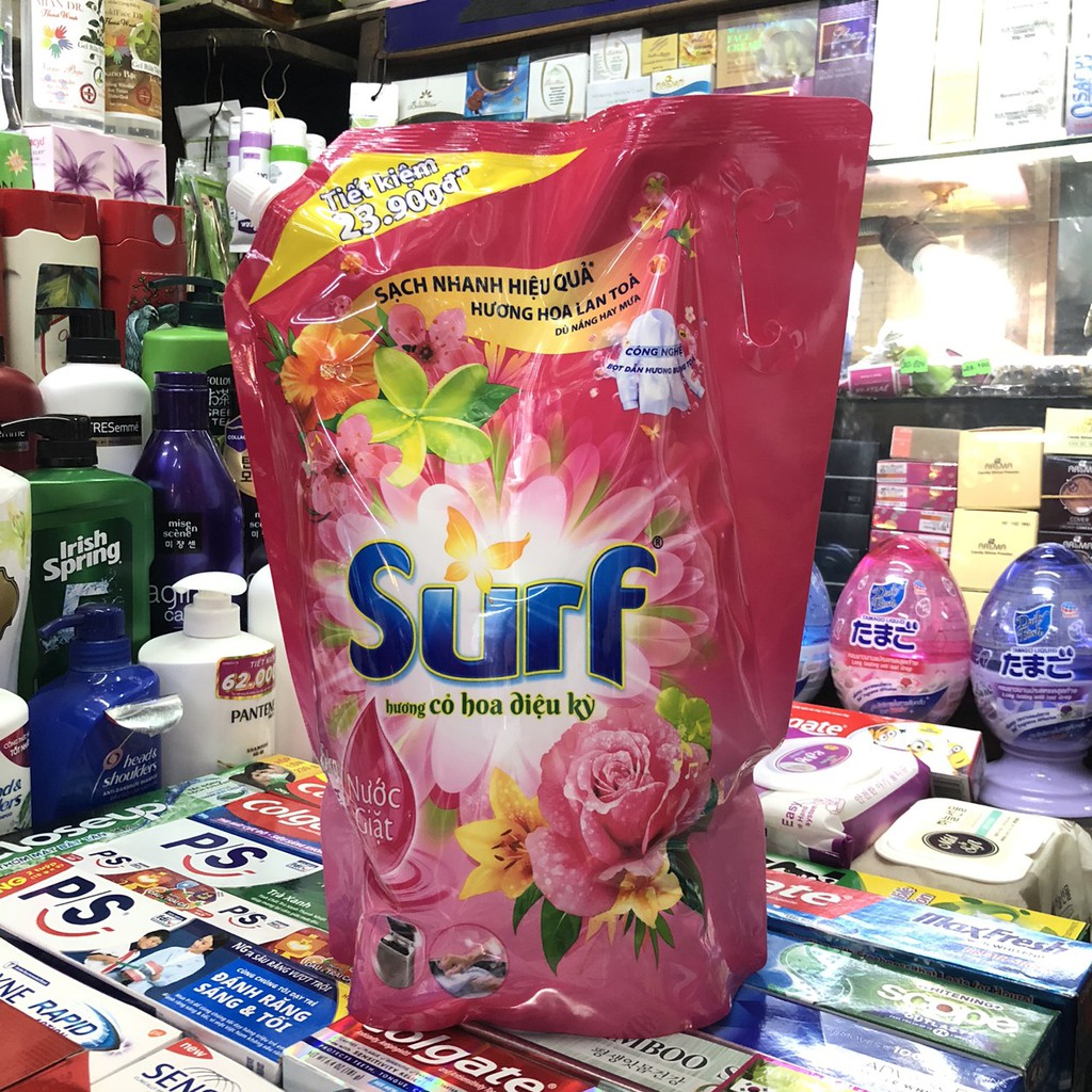 Nước Giặt Surf Hương Cỏ Hoa Diệu Kỳ 3.5Kg ( mẫu mới)