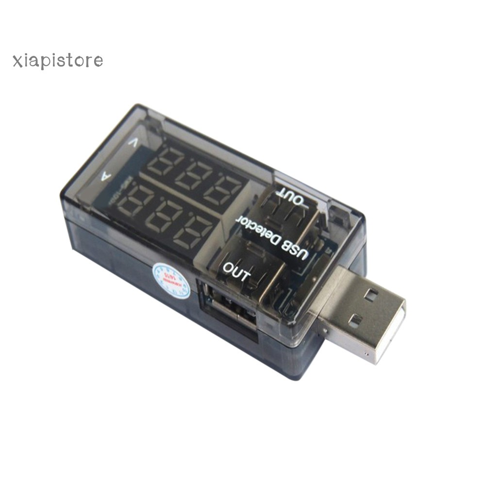 Thiết Bị Kiểm Tra Dòng Điện Sạc Pin Điện Thoại Cổng USB Có Đèn LED Kỹ Thuật