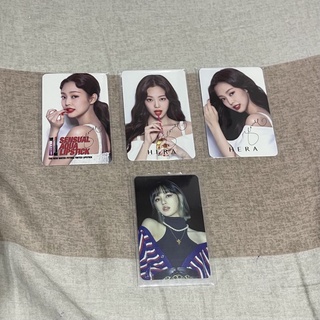 Ảnh thẻ card blackpink jennie, lisa