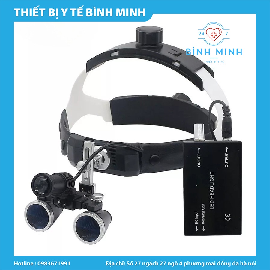 ĐÈN LED ĐEO ĐẦU NHA KHOA LOUPES