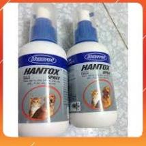 Xịt trị ghẻ ve bọ chét Hantox - Spray cho Chó mèo - 100ml - hiệu quả lâu dài