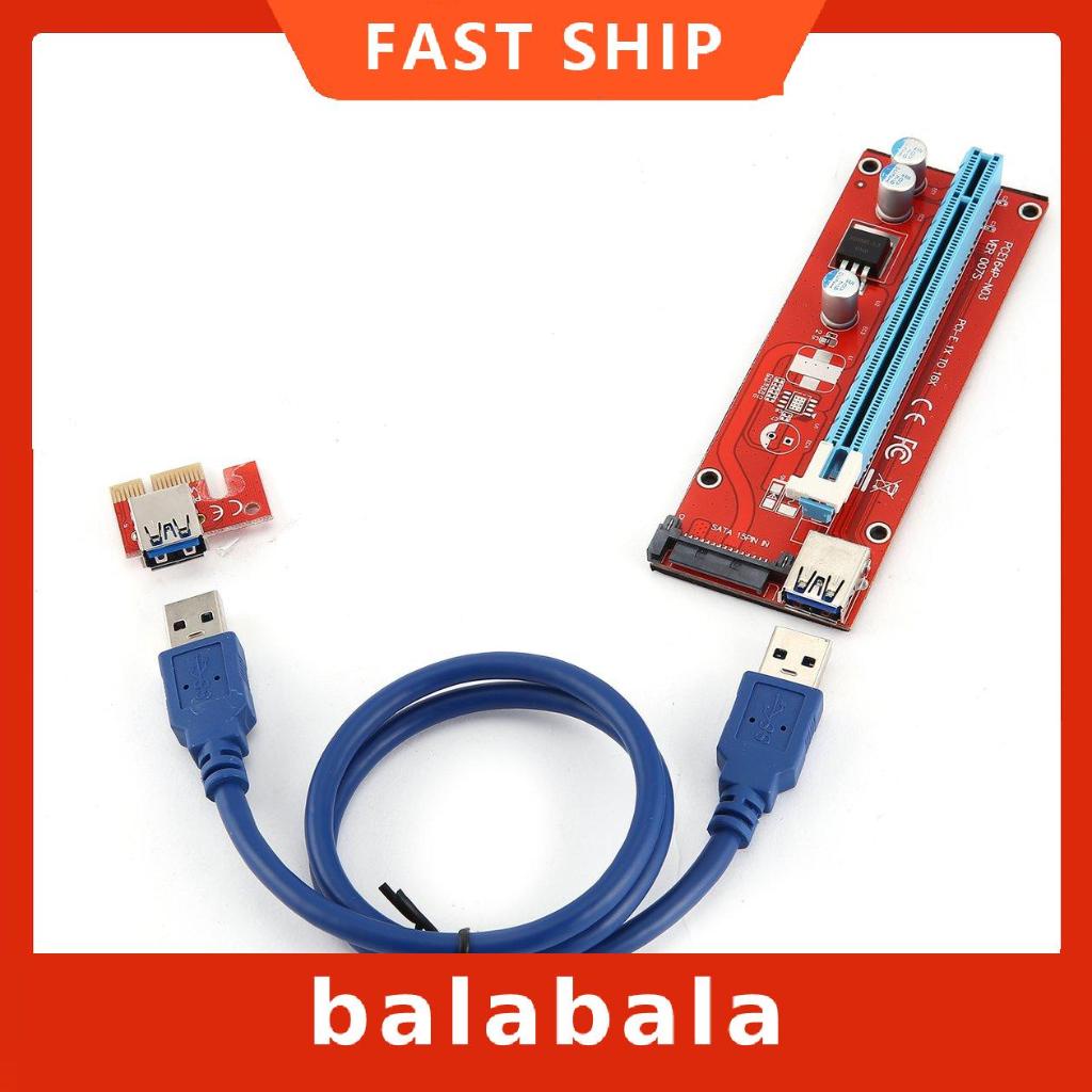 Set 6 thẻ mở rộng PCI-E Express 1x sang 16x | BigBuy360 - bigbuy360.vn