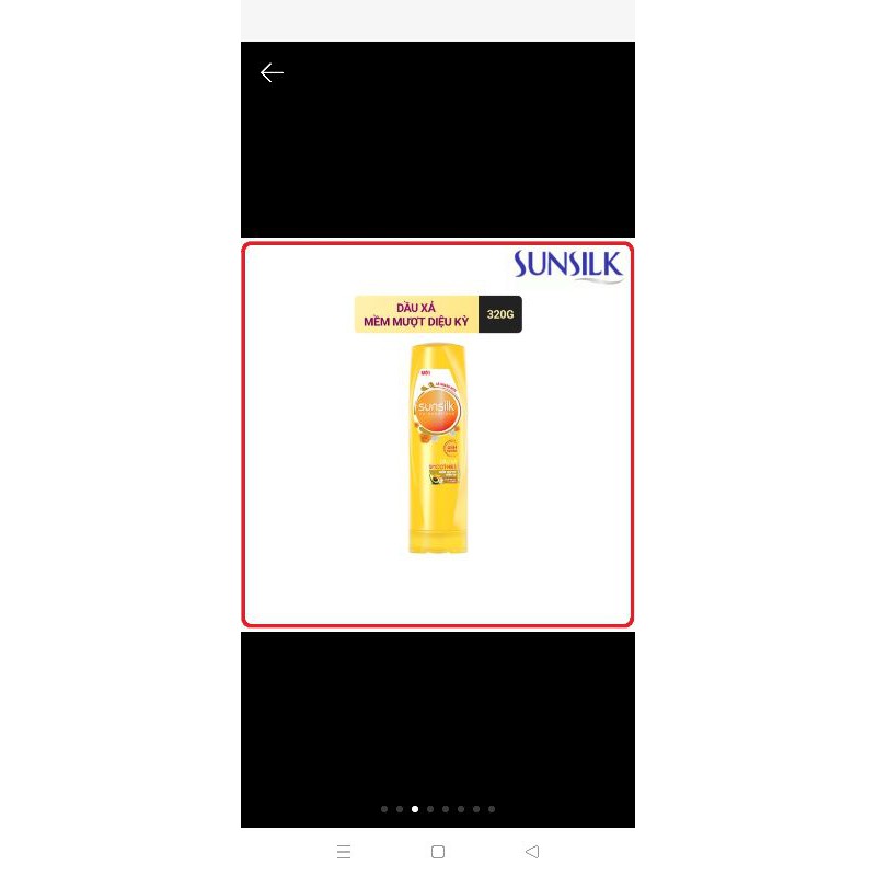 Dầu Xả Sunsilk Óng Mượt Rạng Ngời (320ml)