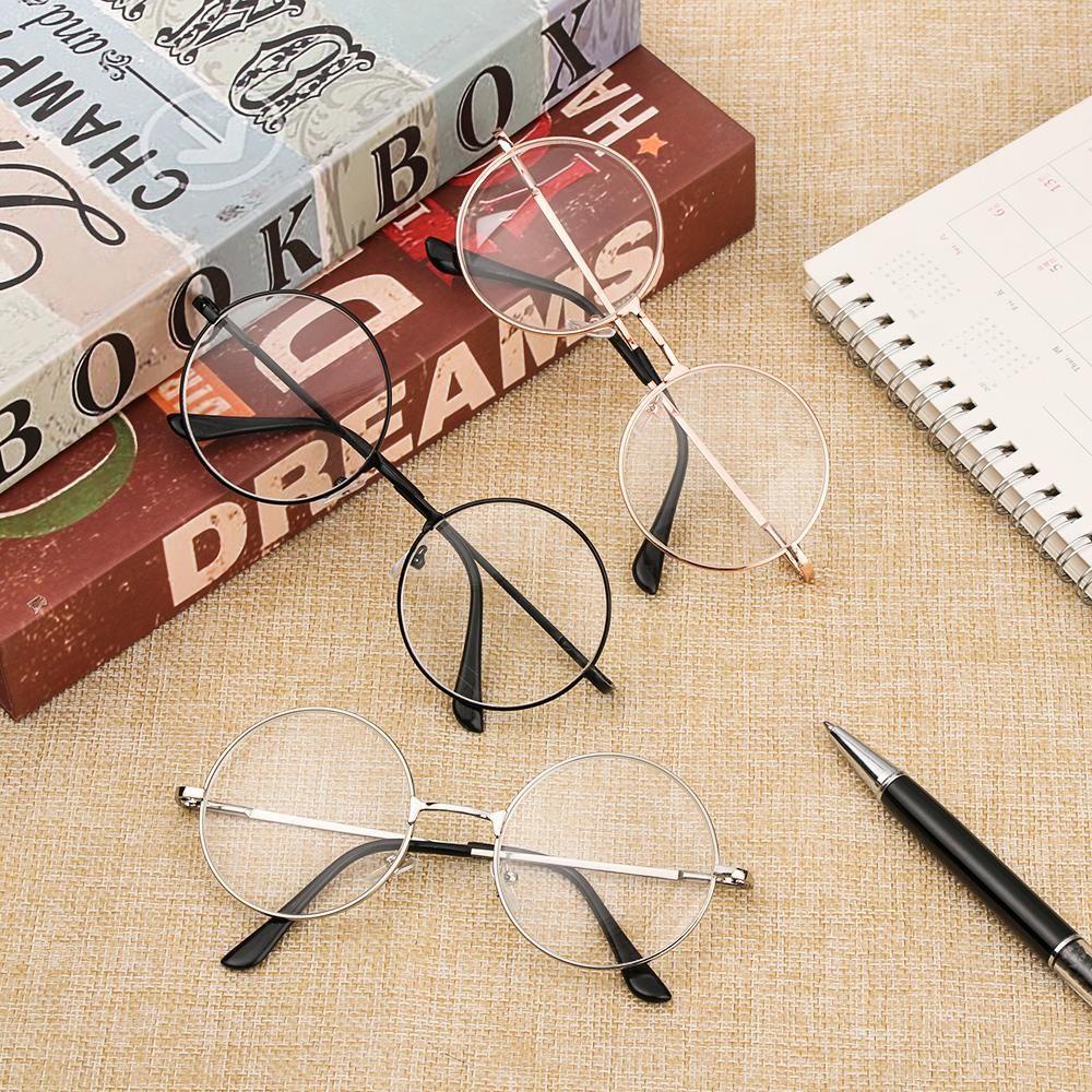 WONDER Kính Đọc Sách Gọng Tròn 1.00 ~ - 4.0 Diopter Bằng Nhựa Resin Siêu Nhẹ Linh Hoạt