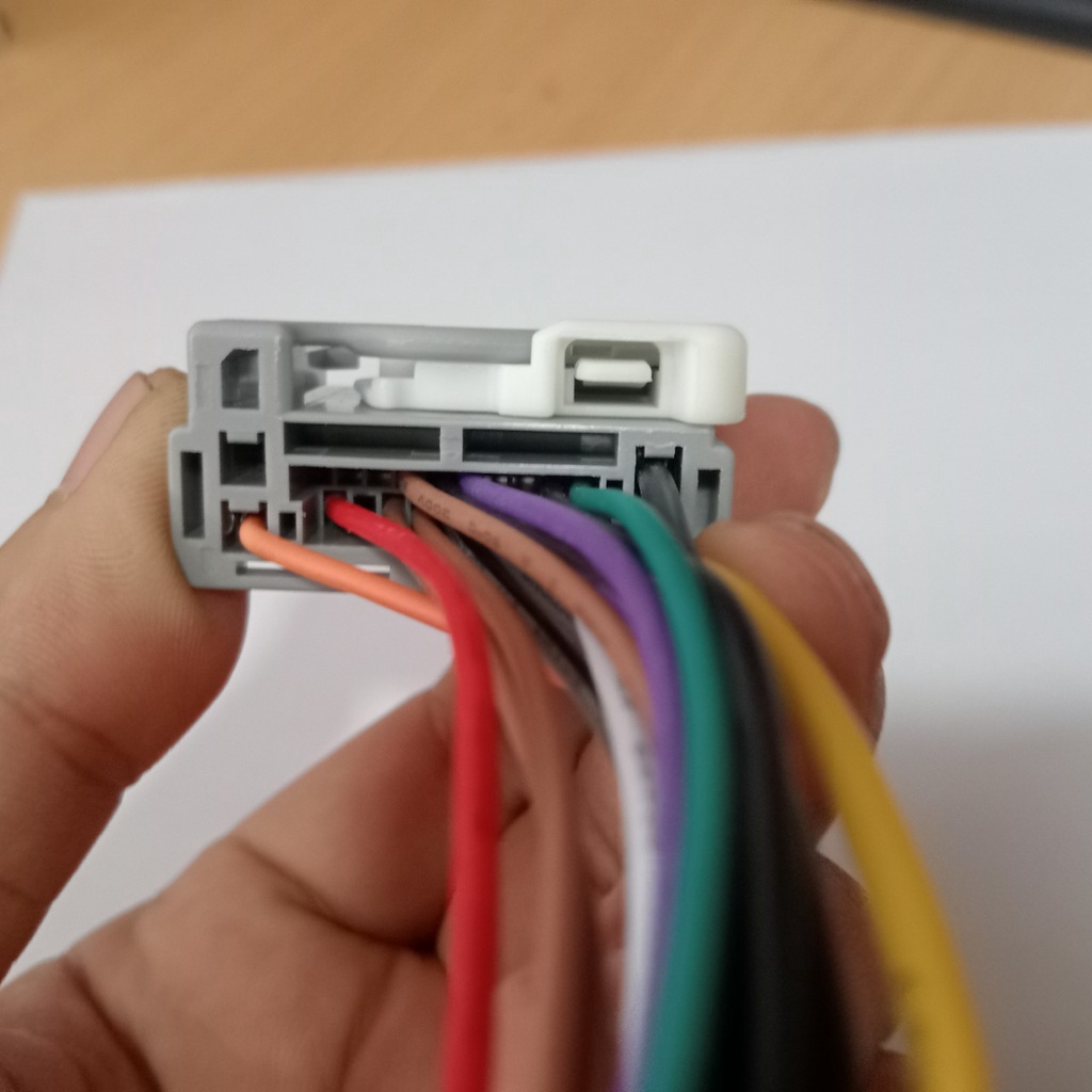Giắc điện cd honda có lẫy cài, honda 24 chân có lẫy cài