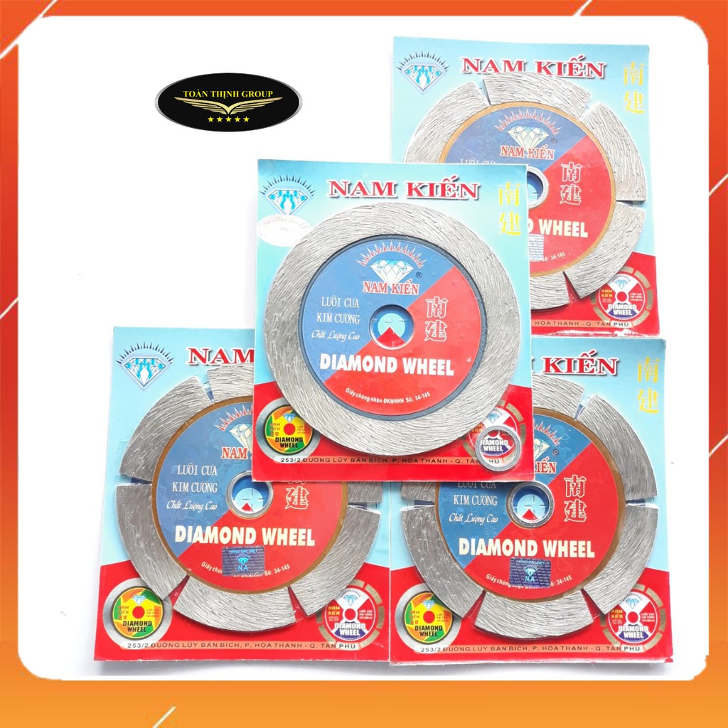 Lưỡi Cắt Gạch, Cắt Đá, Cắt Tường, Cắt Bê Tông Hiệu Nam Kiến 1 Tấc Chính Hãng - Làm Từ Hợp Kim Cao Cấp