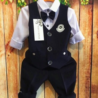 Bộ công tử vest cho bé trai 8-23kg
