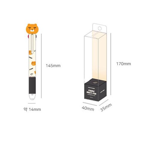 Kakao friends multi 4color ball-point pen