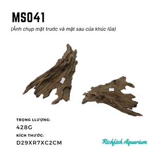 Gỗ lũa dùng setup layout bể cá cảnh thủy sinh từ 30-50cm (Ms036-Ms044)