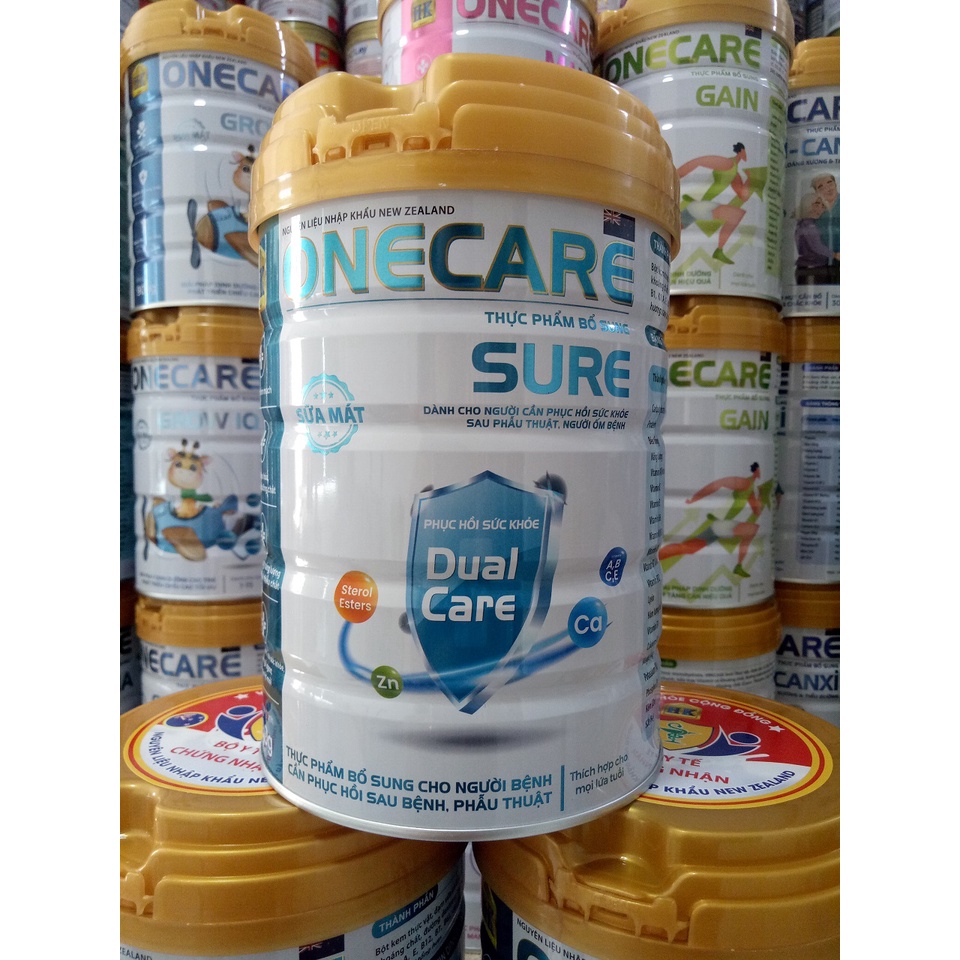 Sữa mát Onecare Sure 900g Cho Người Già Phục Hồi Sức Khỏe, tăng cường đề kháng khỏe