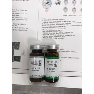 Btox Peel 2 Màu ( Vi Kim Tảo Biển) Date Mới