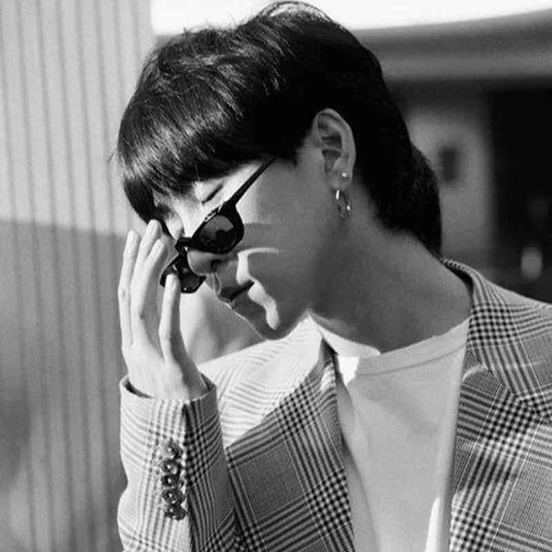 Kính mát gọng nhỏ phong cách hip hop cá tính thời trang