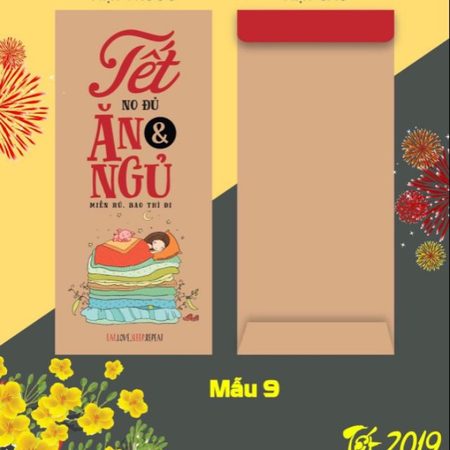 Bao lì xì mẫu mới 2019