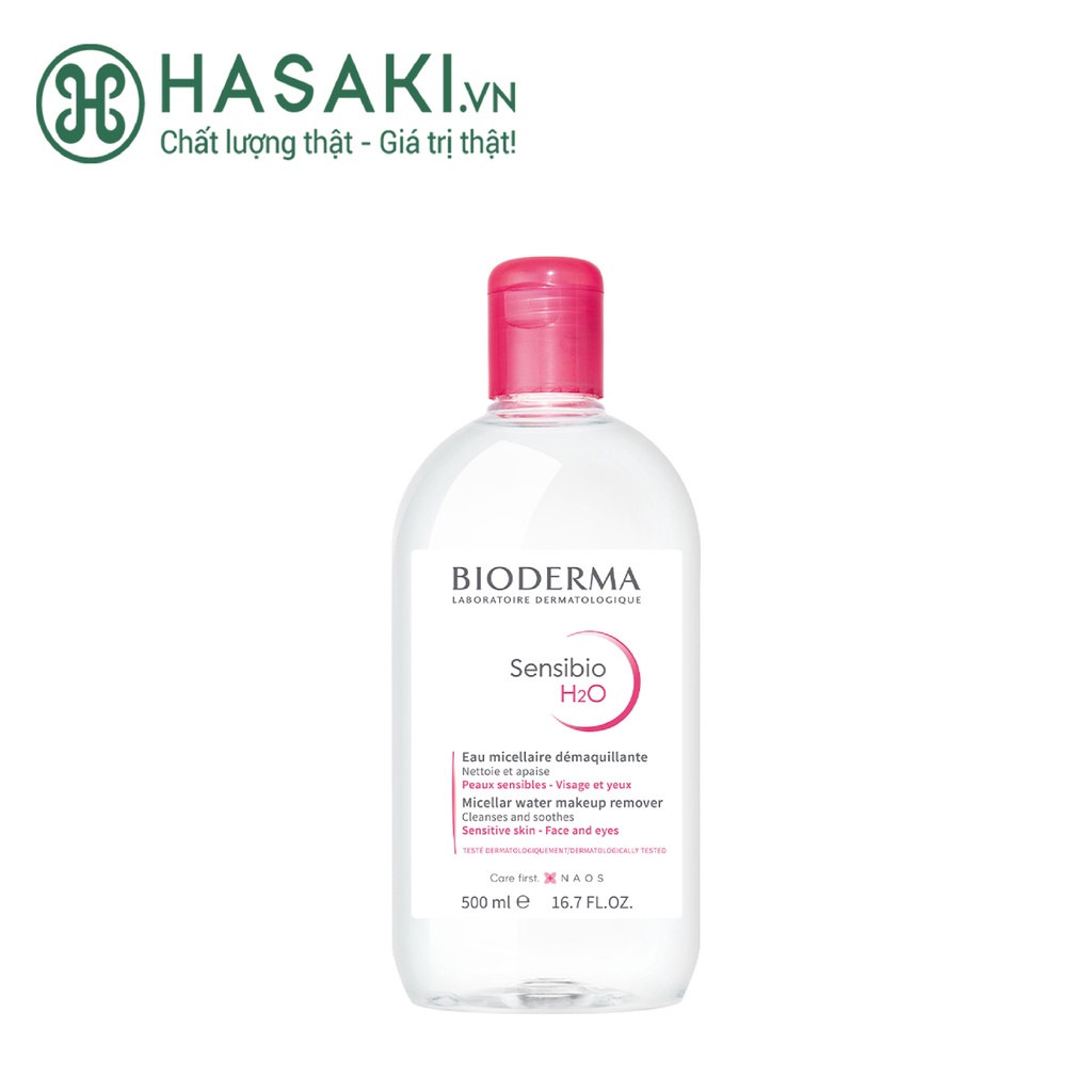 Nước Tẩy Trang Dành Cho Da Nhạy Cảm Bioderma Sensibio H2O