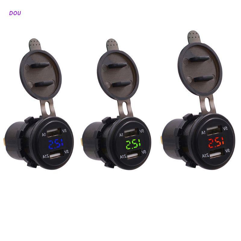 IPHONE Tẩu Sạc 12v 24v 2.1a Cho Xe Hơi