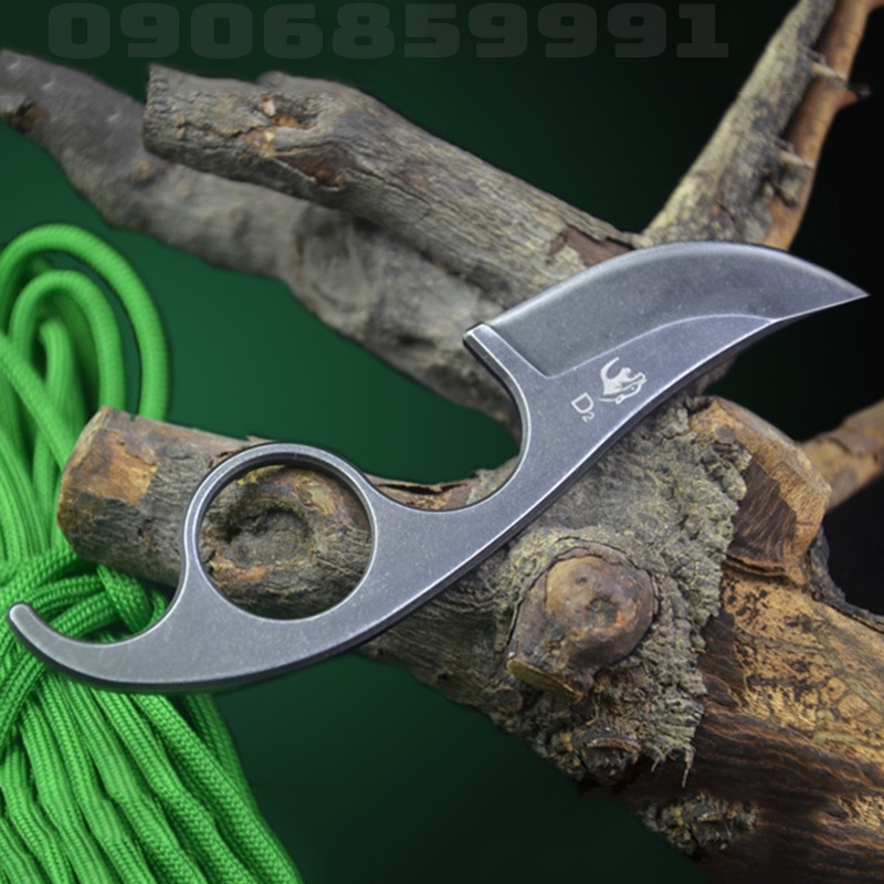 Phụ kiện dã ngoại,dụng cụ phượt karambit EDC (323S)