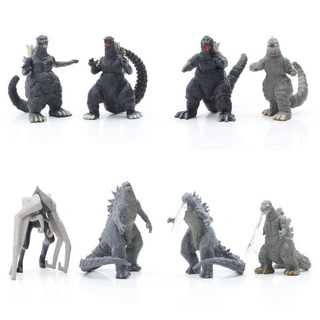Set 8 Mô Hình Khủng Long Godzilla Đồ Chơi Cho Bé