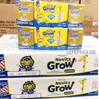Sữa Nuvita grow Diamond pha sẵn 110ml [Thùng 48 hộp]