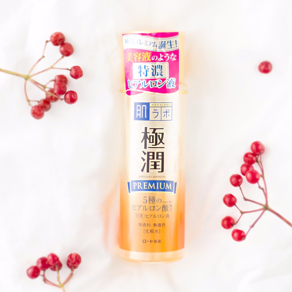 Nước hoa hồng Hada Labo đậm đặc chai vàng