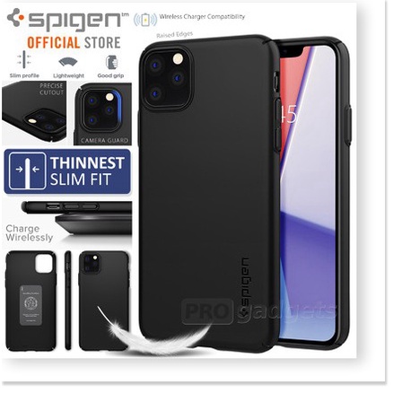Ốp iPhone 11 Pro Max Spigen Thin Fit Air - Hàng Chính Hãng