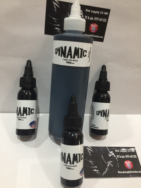 Mực xăm hình 2018 Dynamic Zuper Triple Black 30ml | BigBuy360 - bigbuy360.vn