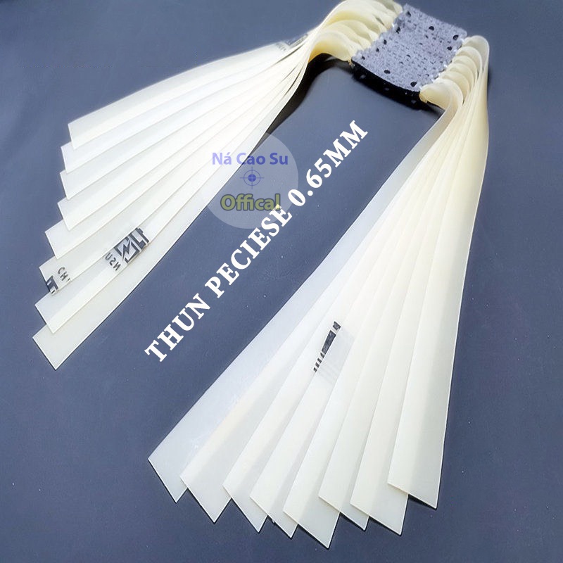 Dây Ná Cao Su Precise 0.65 V3 Đã Cột Sẵn Khổ 13x19x150mm Kéo Tới Má