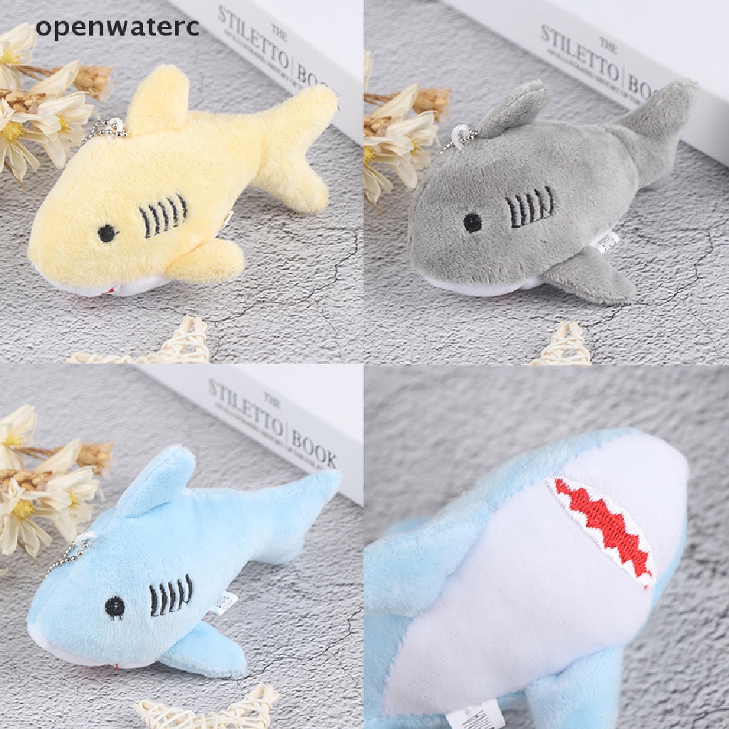 Móc Khóa Cá Mập Nhồi Bông 12CM Dễ Thương vn