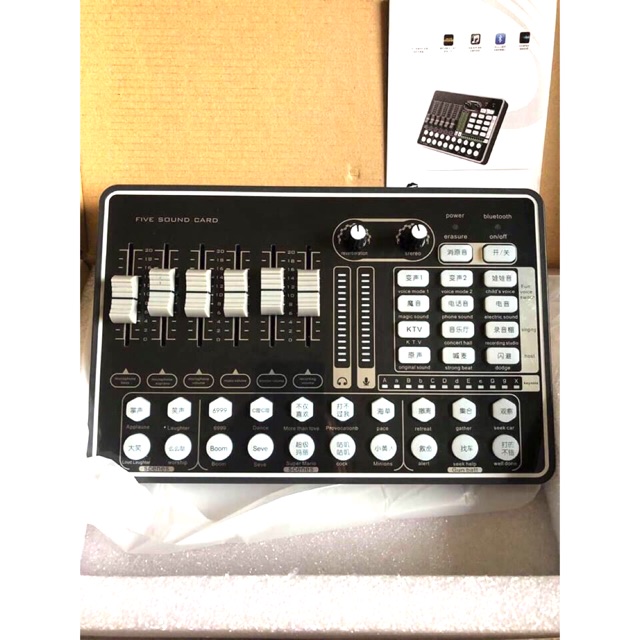 SOUNDCARD H9 BLUETOOTH kết nối đơn giản, bảo hành 1 đổi 1